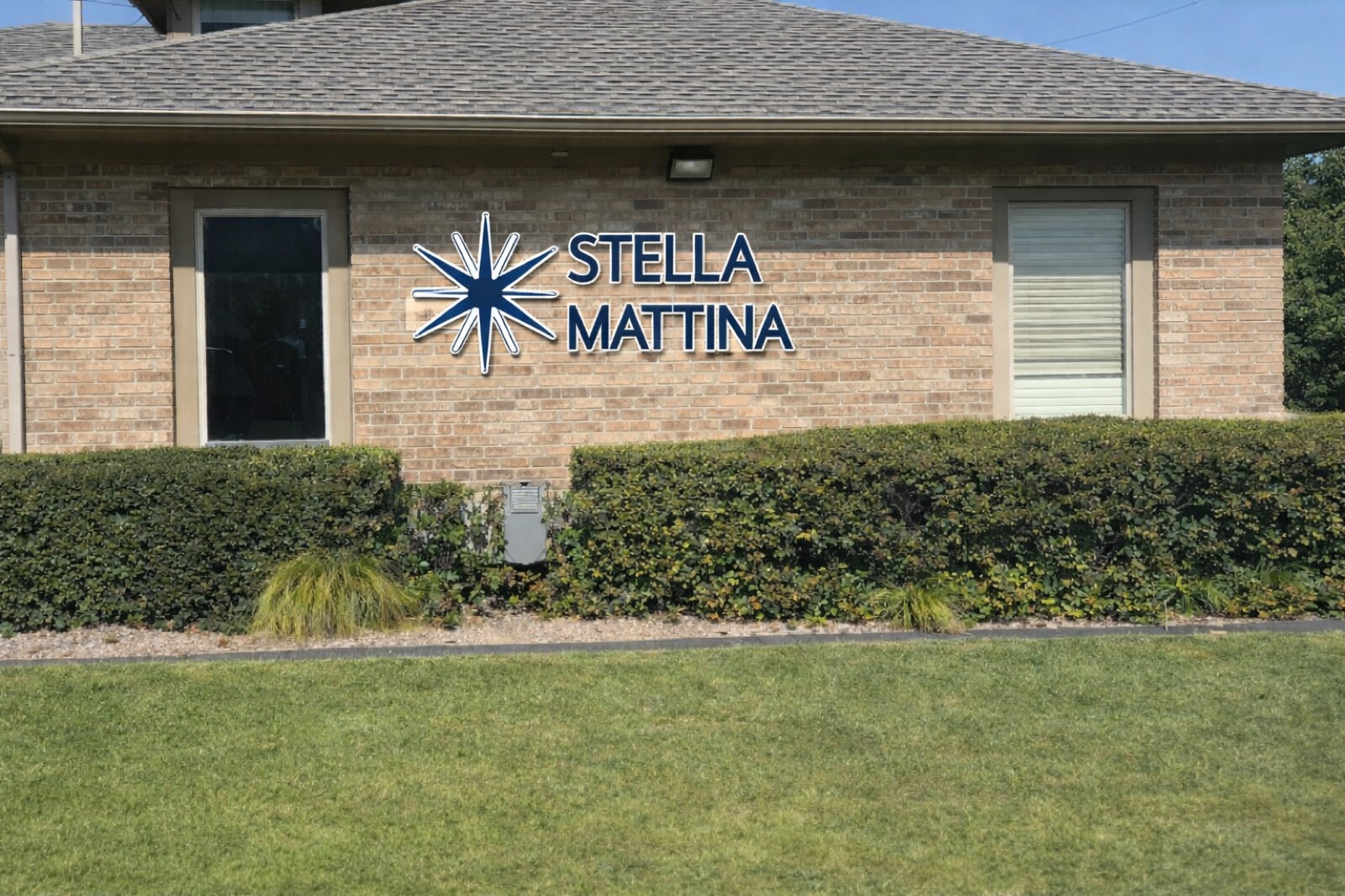 Letras exteriores Stella Mattina
